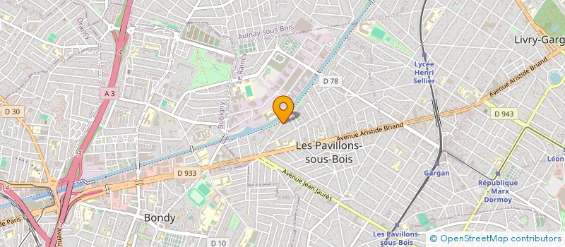 localisation de l'entreprise MADAME NADIA EDDAOUDI à LES PAVILLONS-SOUS-BOIS