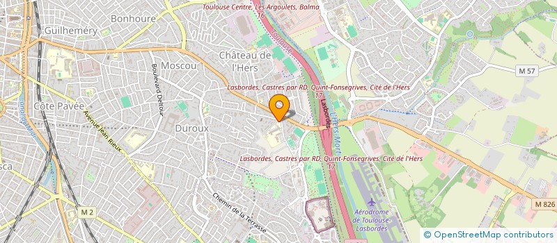 localisation de l'entreprise MADAME NADIA EL AMARI à TOULOUSE