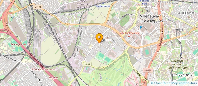 localisation de l'entreprise MADAME NADIA EL AYADI à LILLE
