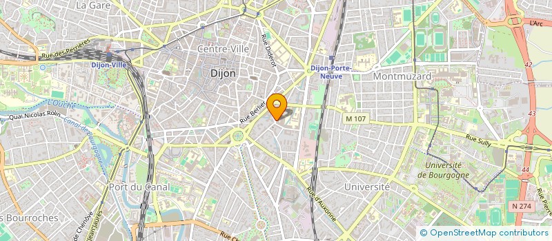 localisation de l'entreprise MADAME NADIA EL IDRISSI à DIJON