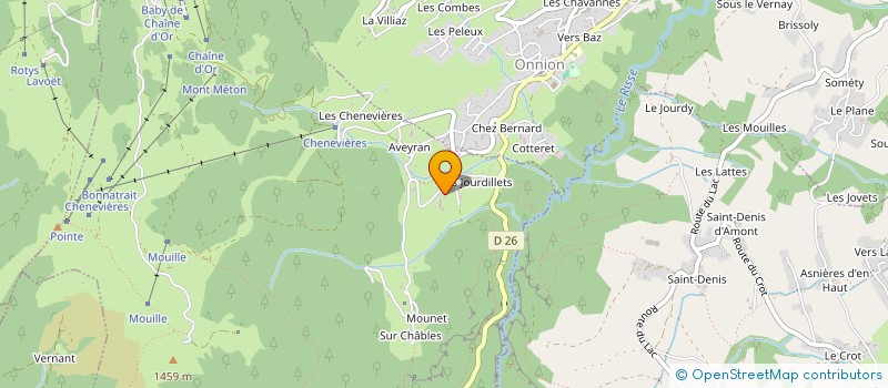 localisation de l'entreprise MADAME NADIA EL KASRI  SAINT-JEOIRE