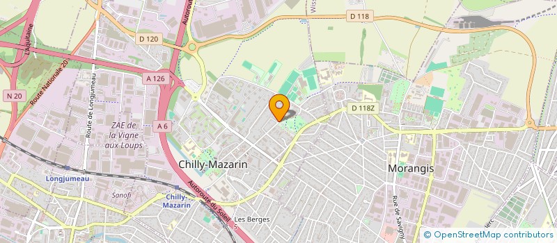 localisation de l'entreprise MADAME NADIA EL MARZOUKI à CHILLY-MAZARIN