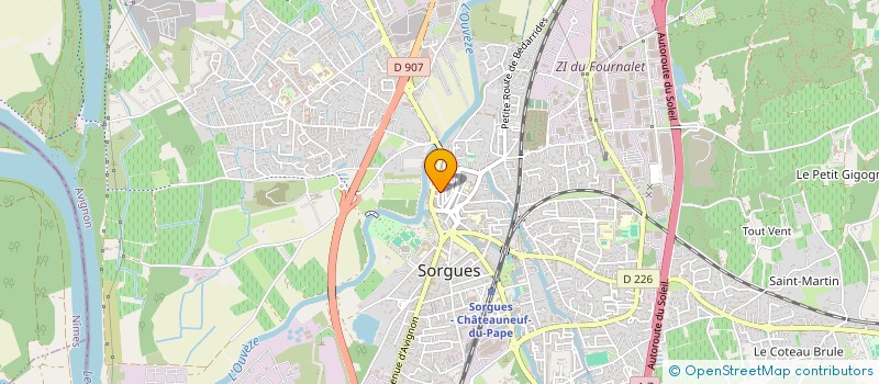 localisation de l'entreprise MADAME NADIA EL MORABITI à SORGUES