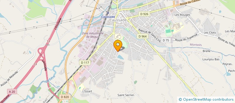 localisation de l'entreprise MADAME NADIA EL RHAFFOULI  MONTAUBAN