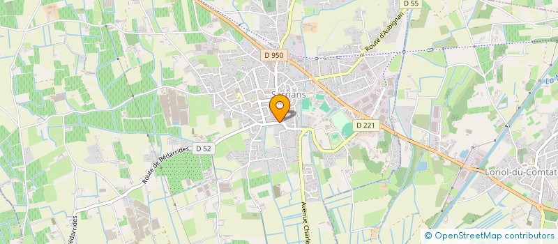 localisation de l'entreprise MADAME NADIA ELHAMROUNI  SARRIANS