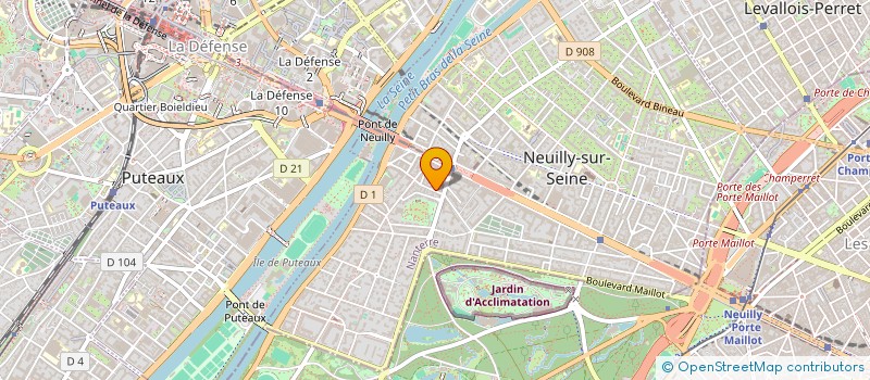 localisation de l'entreprise MADAME NADIA FALEK à NEUILLY SUR SEINE