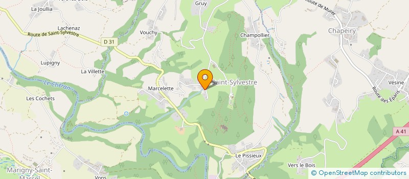 localisation de l'entreprise MADAME NADIA FANDOS  SAINT-SYLVESTRE