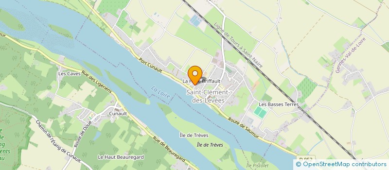 localisation de l'entreprise MADAME NADIA FERDINAND  SAINT-CLEMENT-DES-LEVEES