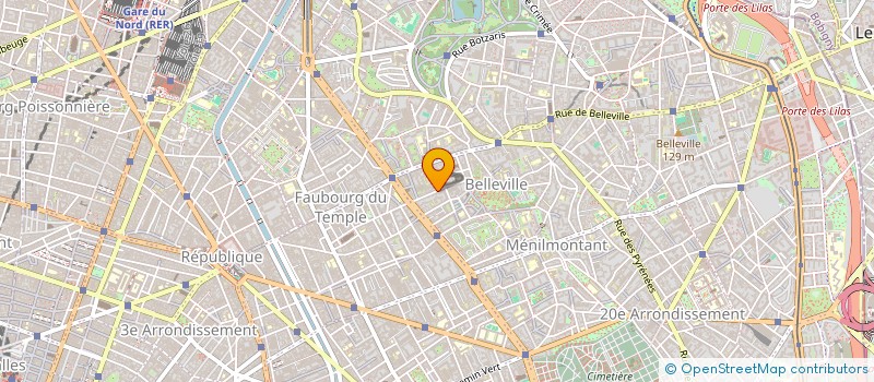 localisation de l'entreprise MADAME NADIA FERRARI  PARIS