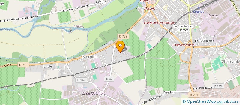 localisation de l'entreprise MADAME NADIA FTAITA  MERPINS