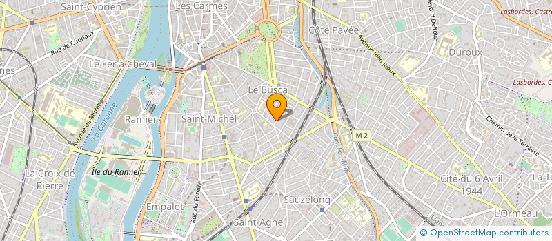 localisation de l'entreprise MADAME NADIA GEORGET à TOULOUSE