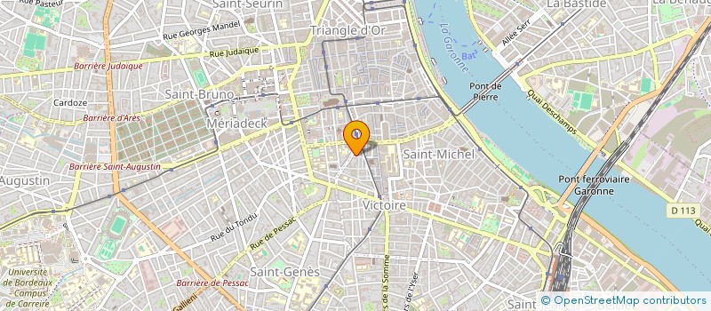 localisation de l'entreprise MADAME NADIA GHANDI à BORDEAUX