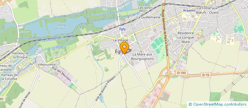 localisation de l'entreprise MADAME NADIA GRABOWSKI  EGLY