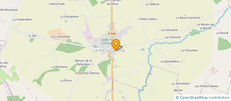 localisation de l'entreprise MADAME NADIA GUILLIN à LE PIN-LA-GARENNE