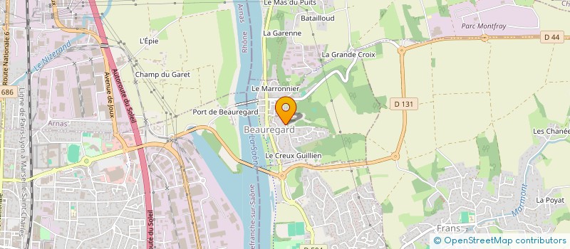 localisation de l'entreprise MADAME NADIA GUYON  BEAUREGARD