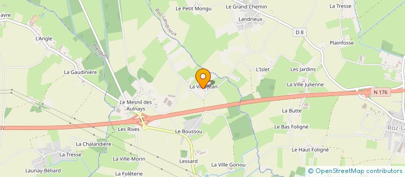 localisation de l'entreprise MADAME NADIA HAGUENIER  LE TRONCHET