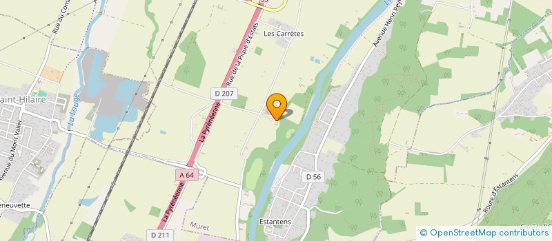 localisation de l'entreprise MADAME NADIA HAMMAMI  MURET