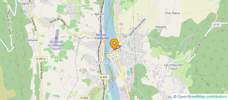 localisation de l'entreprise MADAME NADIA HAMMOUDI  SEYSSEL