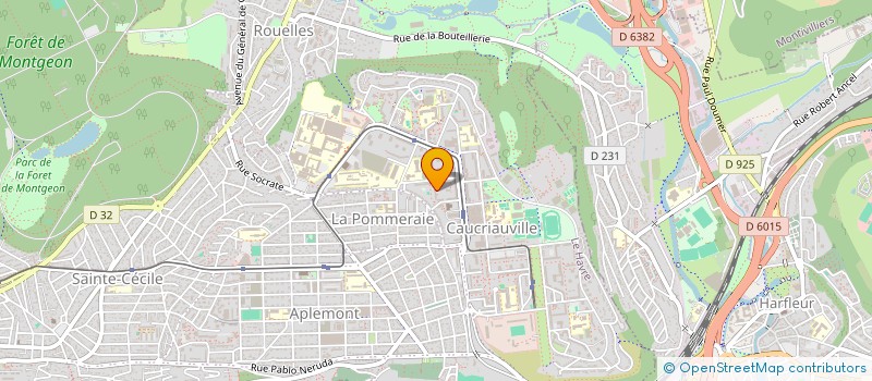 localisation de l'entreprise MADAME NADIA HARIRI à LE HAVRE