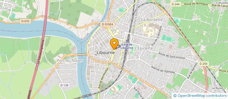 localisation de l'entreprise MADAME NADIA HASSINE à LIBOURNE