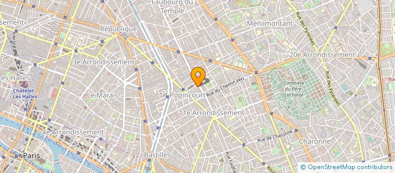 localisation de l'entreprise MADAME NADIA HEDDAD  PARIS