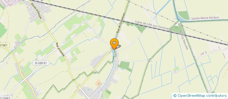 localisation de l'entreprise MADAME NADIA HERAULT  ZUTKERQUE