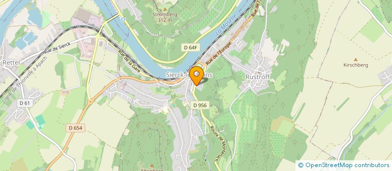 localisation de l'entreprise MADAME NADIA HERBET  SIERCK-LES-BAINS