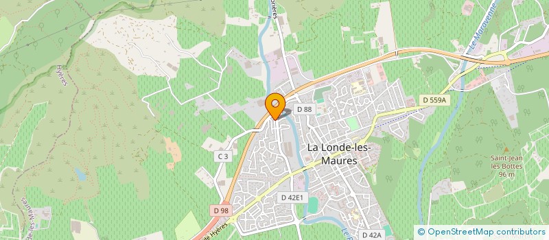 localisation de l'entreprise MADAME NADIA HOCDE à LA LONDE-LES-MAURES
