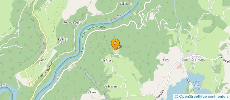 localisation de l'entreprise MADAME NADIA HOOGSTOEL  SAINT-SYMPHORIEN-DE-THENIERES