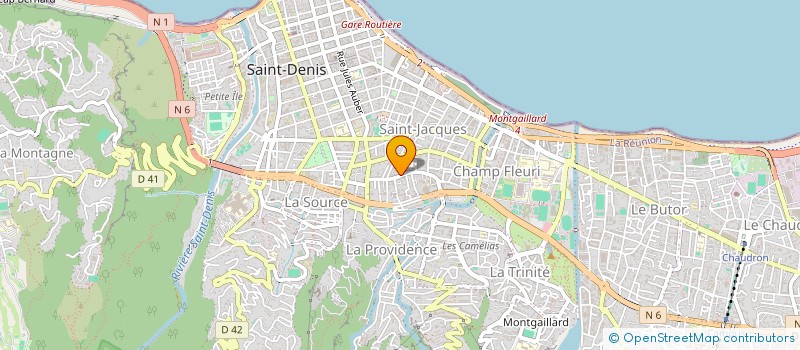 localisation de l'entreprise MADAME NADIA IBRAHIM à SAINT-DENIS