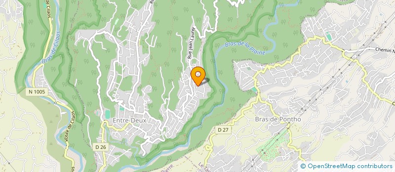 localisation de l'entreprise MADAME NADIA IDMONT  ENTRE-DEUX