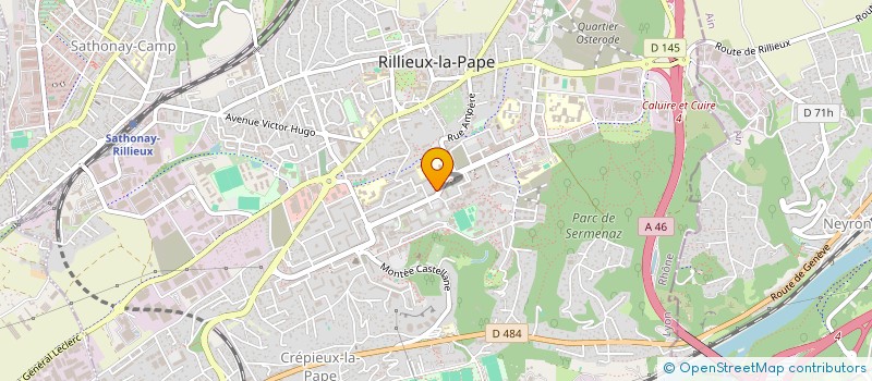 localisation de l'entreprise MADAME NADIA IZDAD  LYON