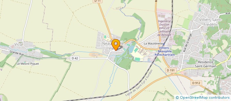 localisation de l'entreprise MADAME NADIA JIOUO  NEAUPHLE-LE-VIEUX