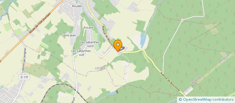 localisation de l'entreprise MADAME NADIA KAB  LEVIGNAC