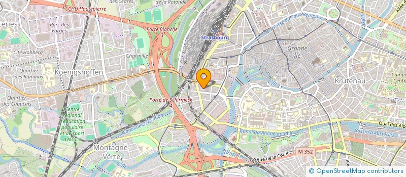 localisation de l'entreprise MADAME NADIA KAOUCHEN à STRASBOURG