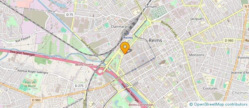 localisation de l'entreprise MADAME NADIA KARMEL  REIMS