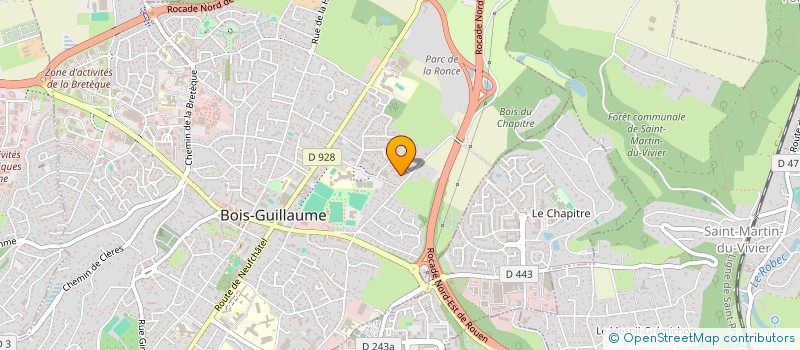 localisation de l'entreprise MADAME NADIA KETATA  BOIS-GUILLAUME