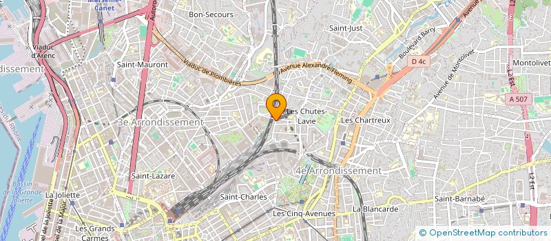 localisation de l'entreprise MADAME NADIA KHERIJI à MARSEILLE