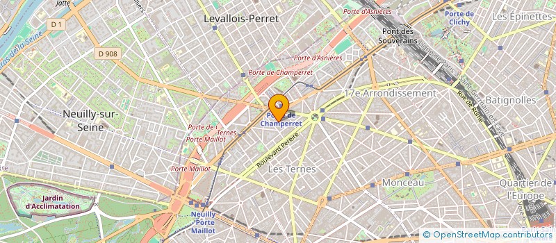 localisation de l'entreprise MADAME NADIA KHRIS  PARIS