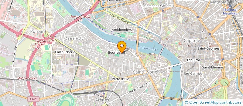localisation de l'entreprise MADAME NADIA LACOSTE à TOULOUSE