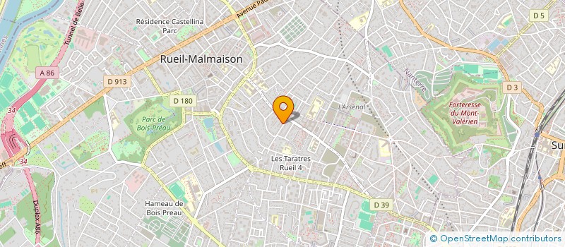 localisation de l'entreprise MADAME NADIA LAGAB à RUEIL-MALMAISON
