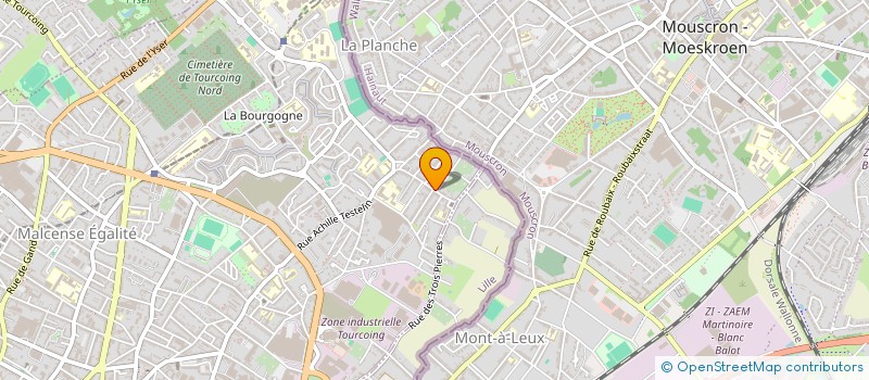 localisation de l'entreprise MADAME NADIA LAHOUSSE  TOURCOING