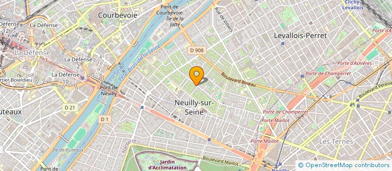 localisation de l'entreprise MADAME NADIA LAIBI à NEUILLY-SUR-SEINE