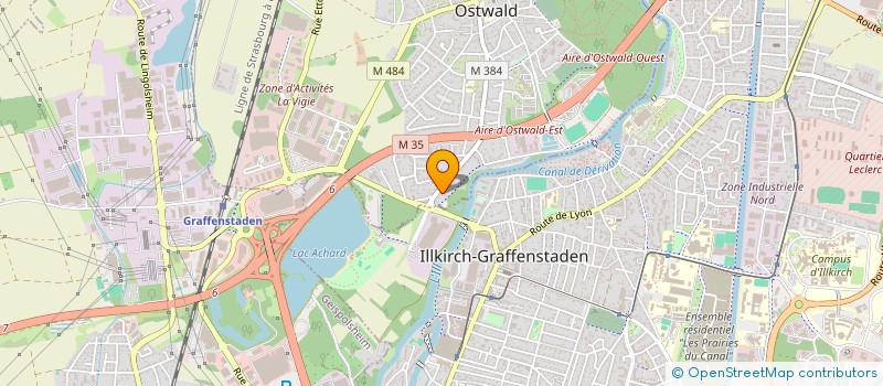 localisation de l'entreprise MADAME NADIA LAISSOUB  OSTWALD