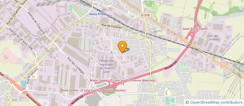 localisation de l'entreprise MADAME NADIA LAKHDARI  MIONS