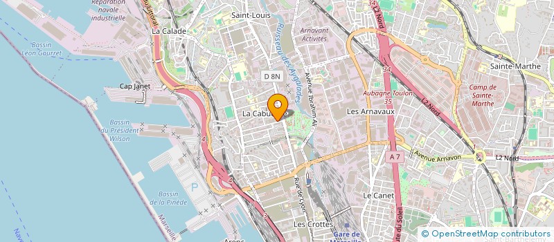 localisation de l'entreprise MADAME NADIA LAMIRI à MARSEILLE