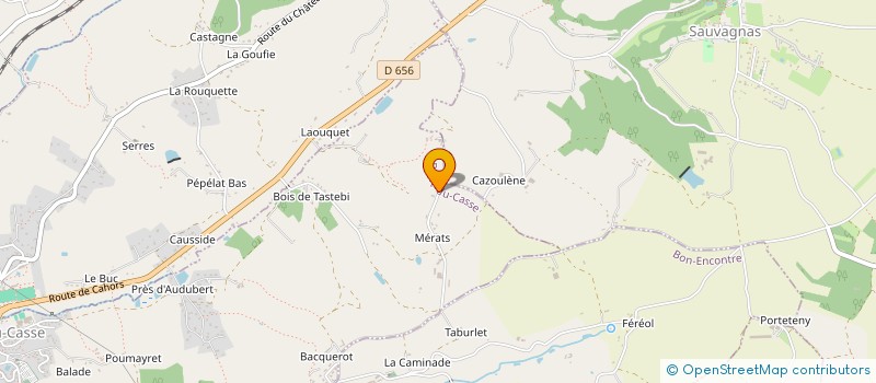 localisation de l'entreprise MADAME NADIA LANIES  PONT-DU-CASSE