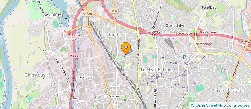 localisation de l'entreprise MADAME NADIA LAOUEDJ à TOULOUSE