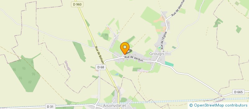 localisation de l'entreprise MADAME NADIA LAURENT  GROUGIS