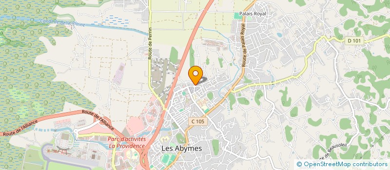 localisation de l'entreprise MADAME NADIA LAURENT à LES ABYMES